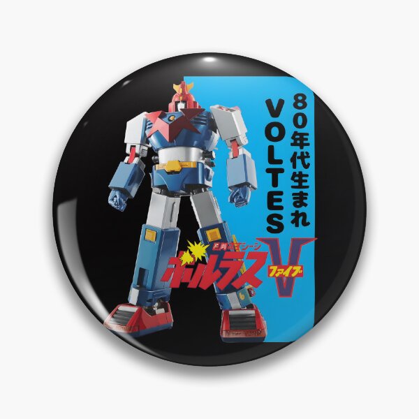 Item preview, Voltes V 80s Retro Anime Mecha Robot designed and sold by ValentinCasevc.