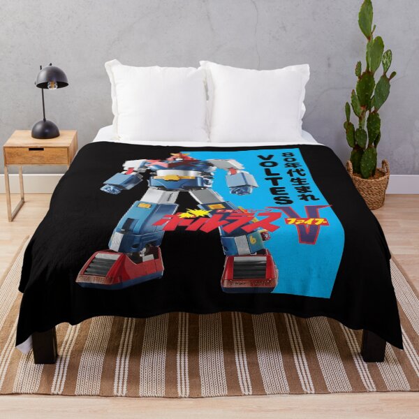 Aperçu de l'œuvre Robot Mecha Anime rétro Voltes V des années 80 créée et vendue par ValentinCasevc.