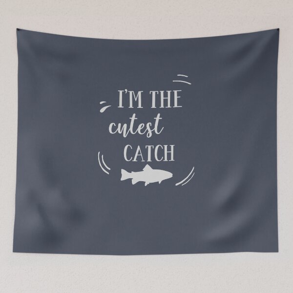 Item preview, I’m The Real Catch Cute Fishing Design designed and sold by Andrewkgolf.