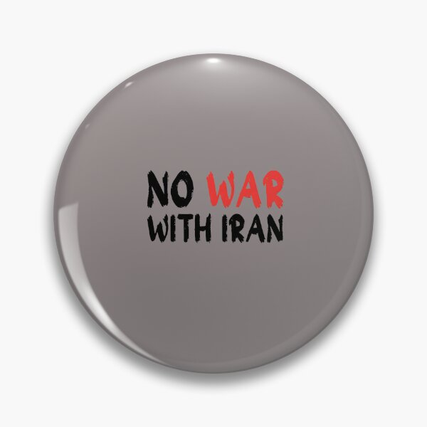 Item preview, No War With Iran Protest Slogan T-Shirt-43 designed and sold by MirandaRosado.