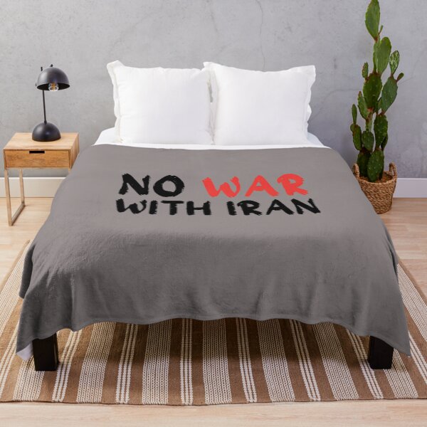 Item preview, No War With Iran Protest Slogan T-Shirt-43 designed and sold by MirandaRosado.