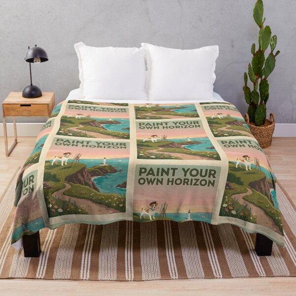 Item preview, Jack Russell Coastal Painter designed and sold by PictoVibe.