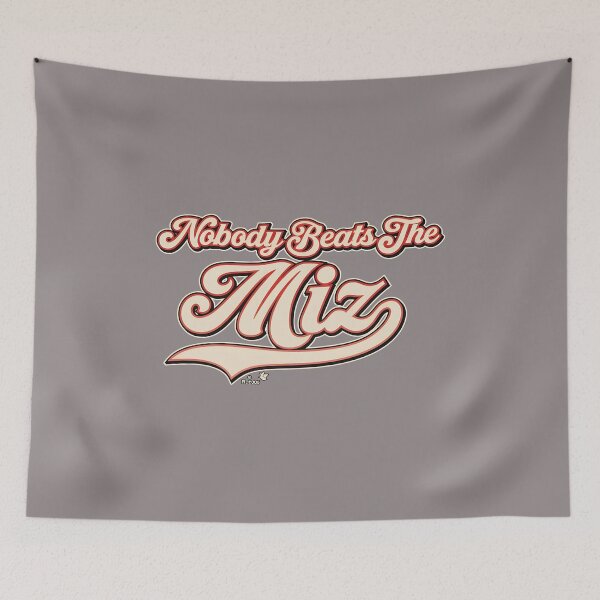 Item preview, Nobody Beats The Miz Retro Script T-Shirt-39 designed and sold by MirandaRosado.