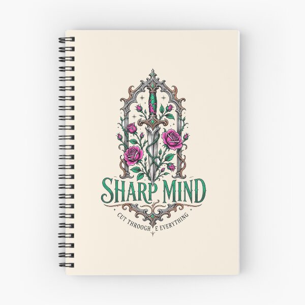 Item preview, Sharp Mind Vintage Botanical Dagger Poster designed and sold by Nadiename.