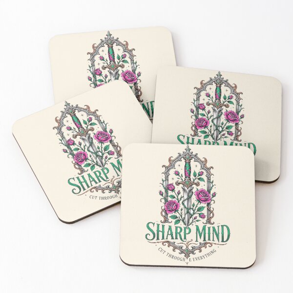 Item preview, Sharp Mind Vintage Botanical Dagger Poster designed and sold by Nadiename.