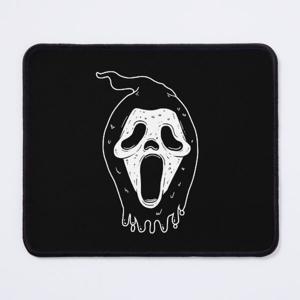 Item preview, Black and white Scream masked for Halloween party designed and sold by draxozart.