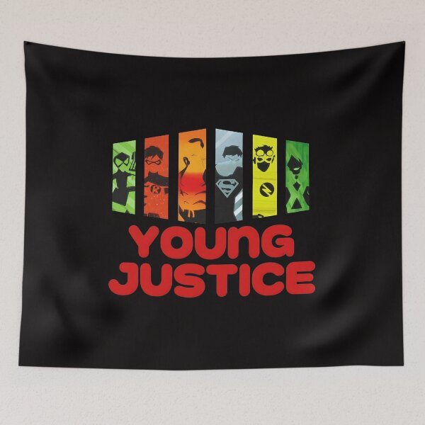 Item preview, Young Justice Comic Book Hero Silhouettes  designed and sold by Sadeetfel.