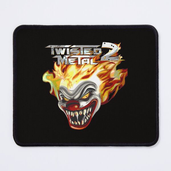 Item preview, Twisted Metal 2 Flaming Clown Menacing Art designed and sold by Sadeetfel.