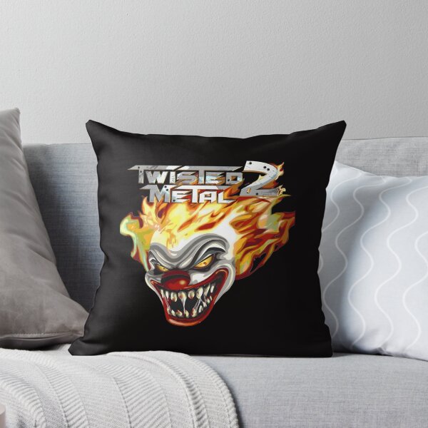 Item preview, Twisted Metal 2 Flaming Clown Menacing Art designed and sold by Sadeetfel.