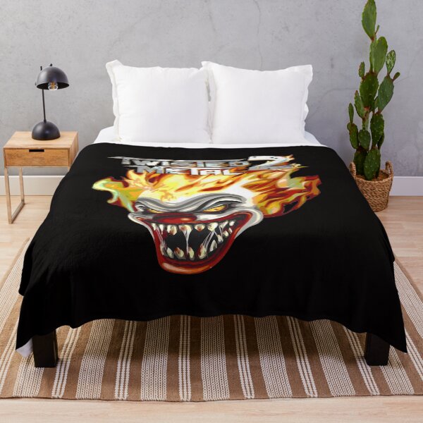 Item preview, Twisted Metal 2 Flaming Clown Menacing Art designed and sold by Sadeetfel.