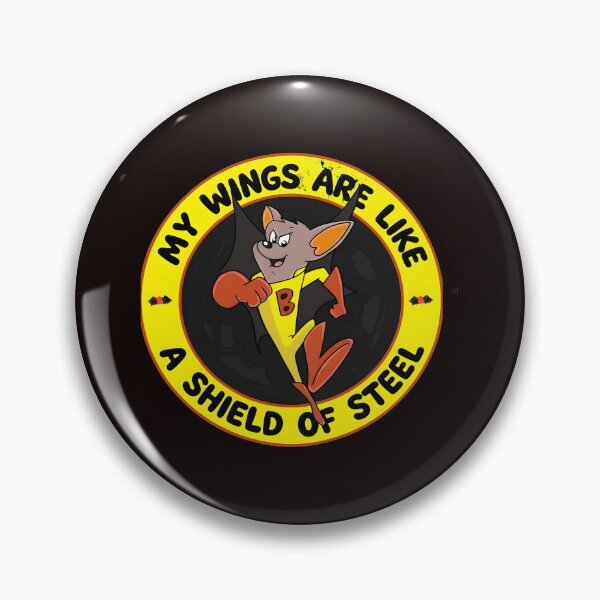 Item preview, Bat Character 'My Wings Are Like A Shield Of Steel' designed and sold by Mawntsni.