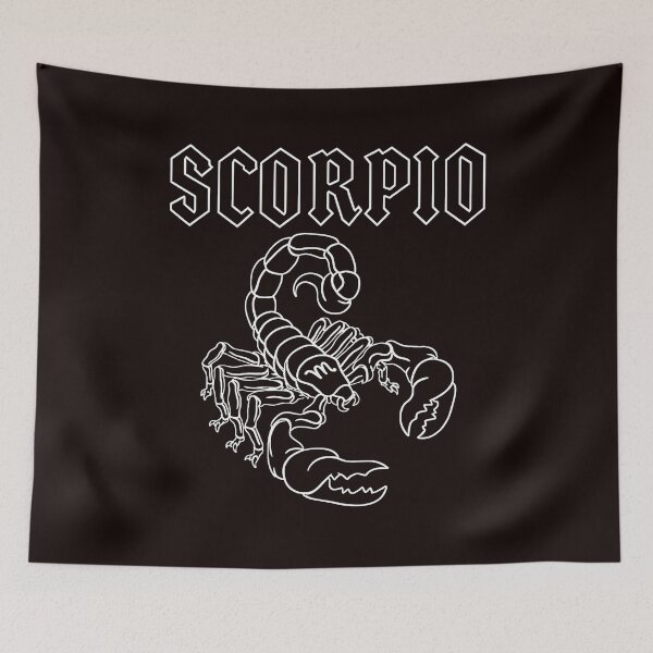Item preview, SCORPIO Scorpion Zodiac Astrology Constellation Art designed and sold by Mawntsni.