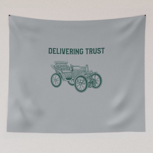 Item preview, Delivering more than cargo, delivering trust-V4 designed and sold by CHIEF-HAT STORE.
