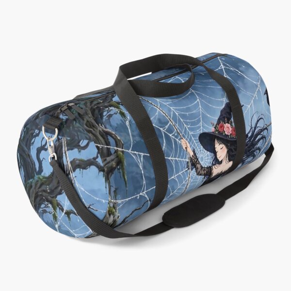 Item preview,  The Enchanting Witch Reclining on a Giant Spiderweb. designed and sold by DibujandoPorfa.