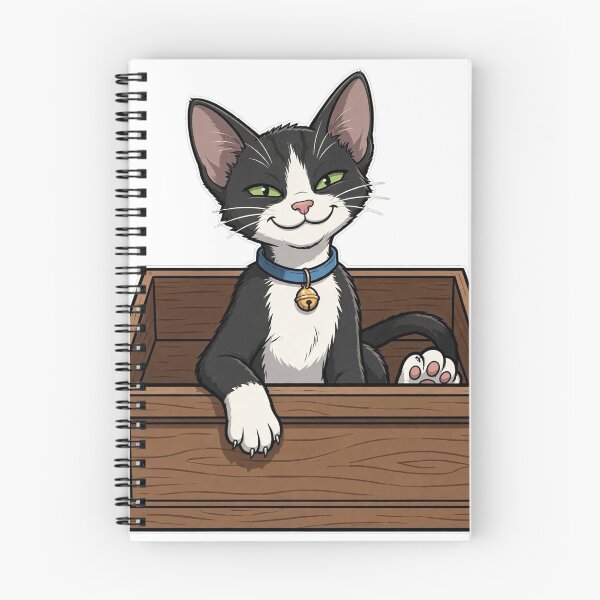 Item preview, Drawer Inspector — Tuxedo Cat Hiding in Drawer Funny Cat Shirt designed and sold by Topher and Tux.