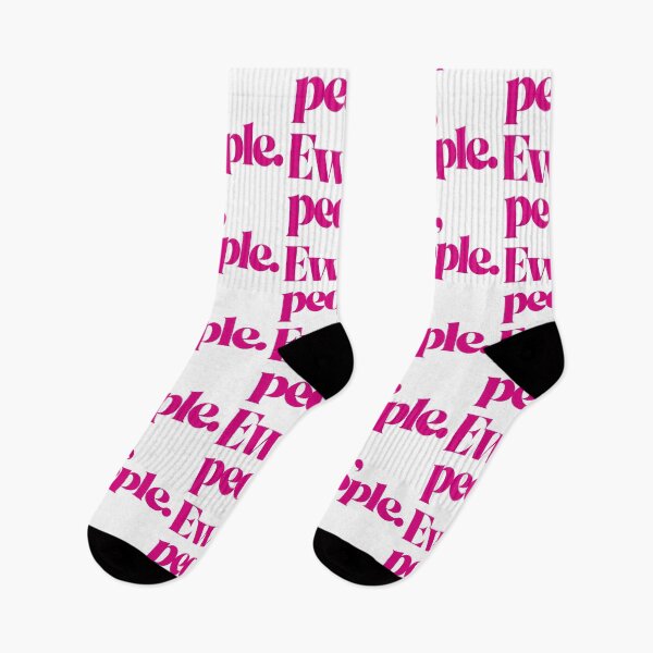 Item preview, Ew, People – Hot Pink Retro Typography designed and sold by Visual Studio 888.