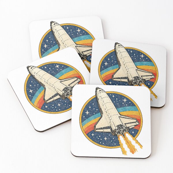 Item preview, Distressed Rocket Emblem  designed and sold by QuiteOrbit.
