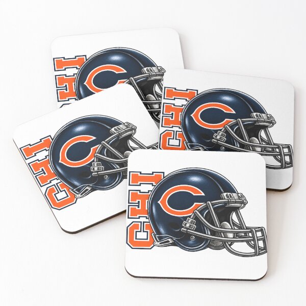 Item preview, Chicago Bears NFL Football Helmet Logo Drawing Design designed and sold by Graphix Nation.
