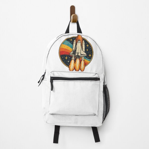 Item preview, Vintage Space Shuttle Retro Rocket Launch designed and sold by QuiteOrbit.