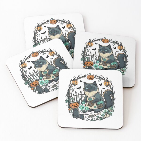 Item preview, Ragdoll Cat Midnight Gardener designed and sold by PictoVibe.