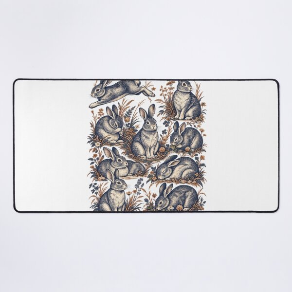 Item preview, Vintage Rabbit Field Guide Engraving designed and sold by Art For You Studio.