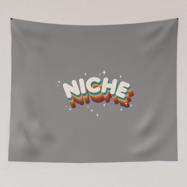 Item preview, NOPE Retro 70s Groovy Shadow Statement Tee-94 designed and sold by SorenNoll.