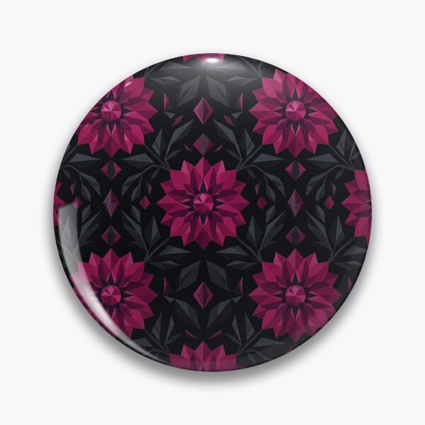 Item preview, Geometric Magenta Floral Botanical Seamless Pattern designed and sold by Owcomm.