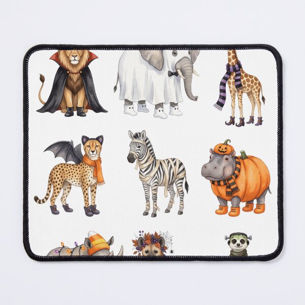 Item preview, Safari Animals Halloween designed and sold by Tiffany Roy.