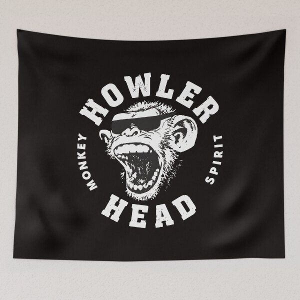 Item preview, Howler Monkey Head Sunglasses Howling Animal designed and sold by Tussy-shop.