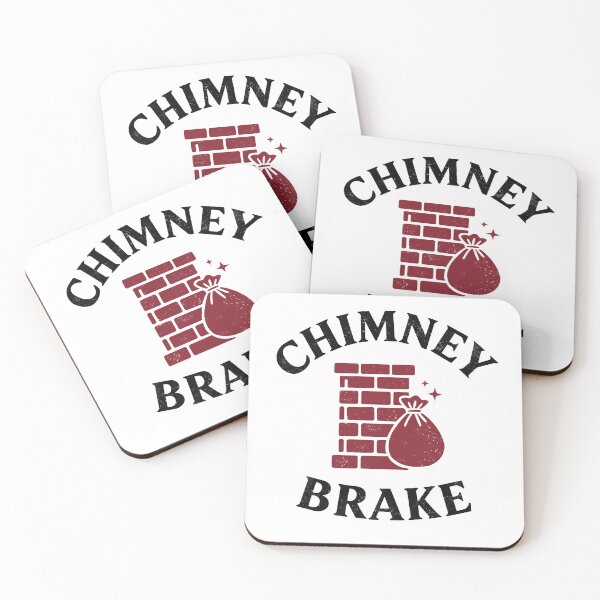 Item preview, Chimney Brake – Minimalist Holiday Design designed and sold by SugarCore.