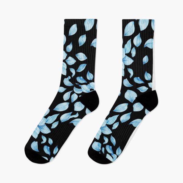 Item preview, Blue Flower Petals Falling Seamless Pattern    designed and sold by Owcomm.