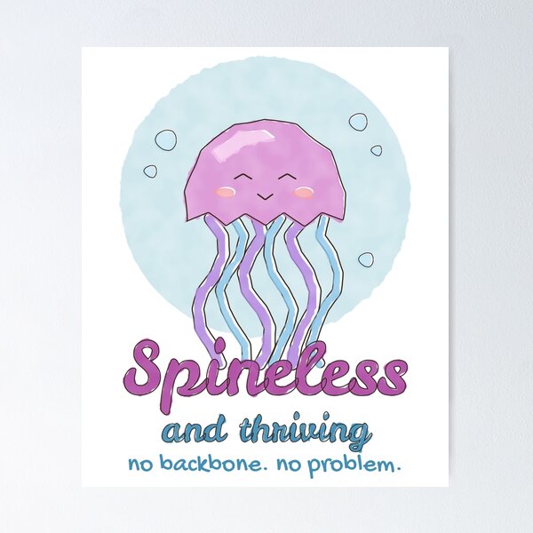 Item preview, Spineless and Thriving Watercolour Jellyfish designed and sold by somebasic.