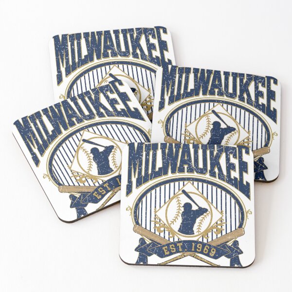 Item preview, Milwaukee Est 1969 Baseball, Milwaukee Brewers Baseball Team designed and sold by GeraldinezHart.