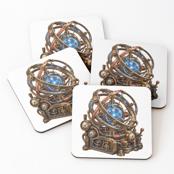 Item preview, Compact Time Machine – Steampunk Retro-Futuristic Invention designed and sold by builtforyou.