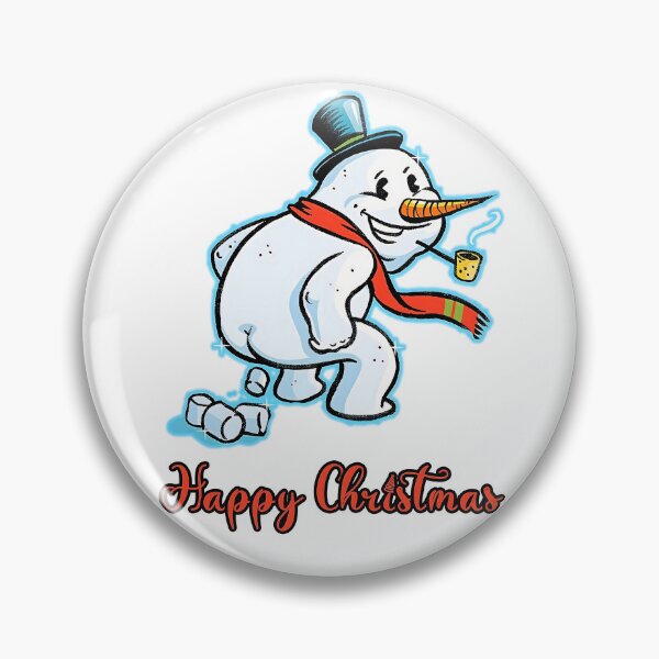 Item preview, Pooping Snowman - Happy Christmas designed and sold by DGMaxShop.