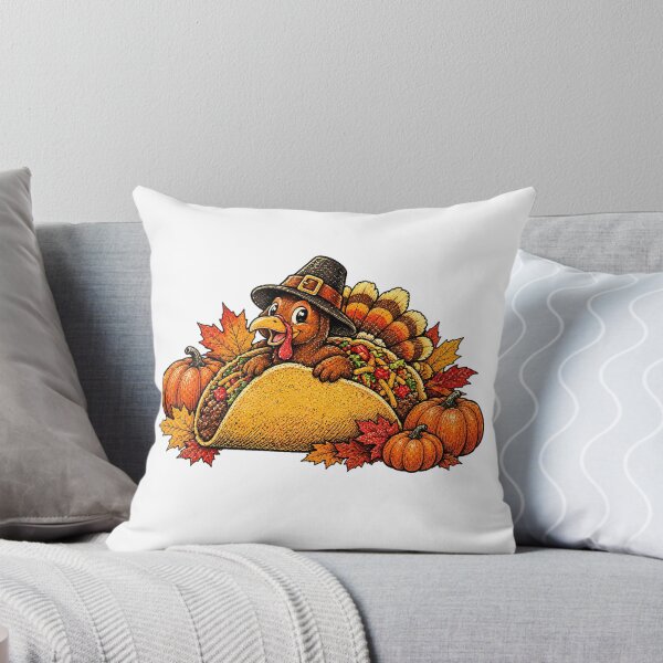 Item preview, Vintage thanksgiving turkey tacos designed and sold by QuiteOrbit.