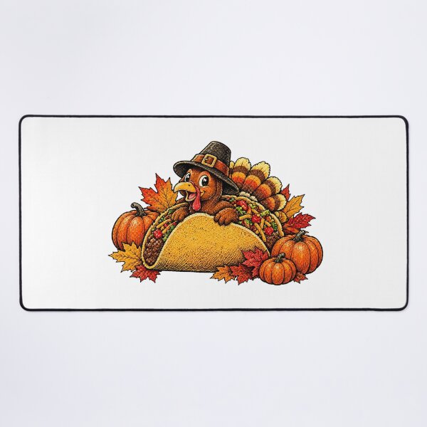 Item preview, Vintage thanksgiving turkey tacos designed and sold by QuiteOrbit.