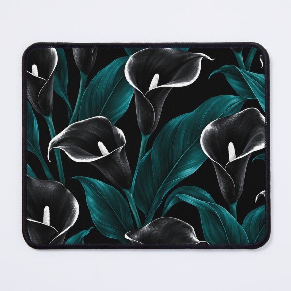 Item preview, Elegant Dark Calla Lily Floral Pattern designed and sold by Owcomm.