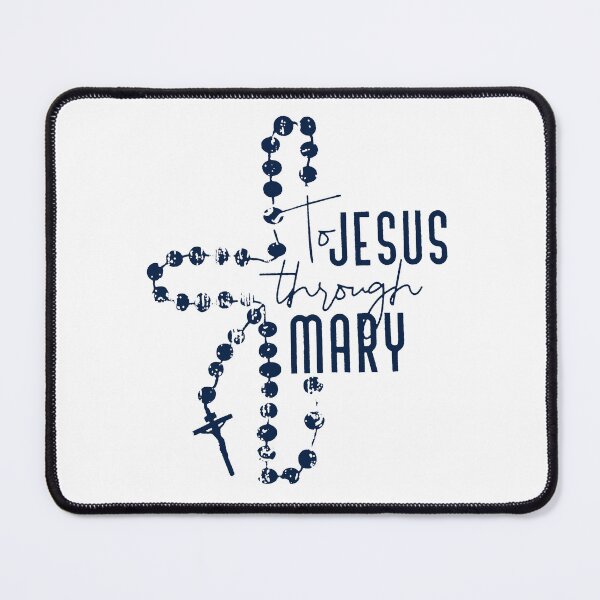 Item preview, To Jesus Through Mary designed and sold by gidel-sales.