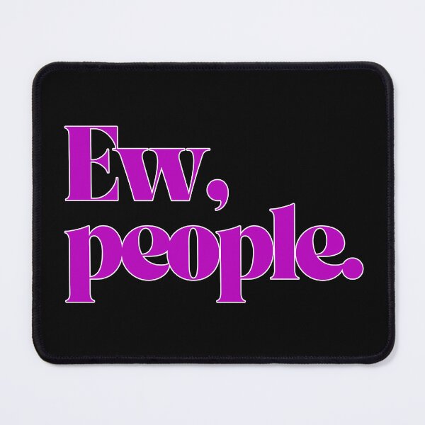 Item preview, Ew, People – Magenta Retro Typography designed and sold by Visual Studio 888.