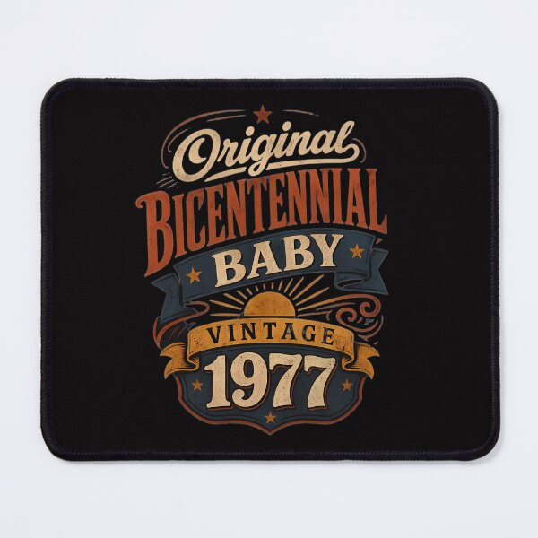 Item preview, Original Bicentennial Baby Vintage 1977 Retro 49th Birthday designed and sold by FernaRoje.