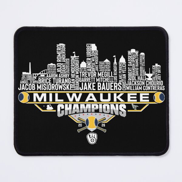 Item preview, Milwaukee Baseball National Champions 2026, Milwaukee City Skyline designed and sold by GeraldinezHart.
