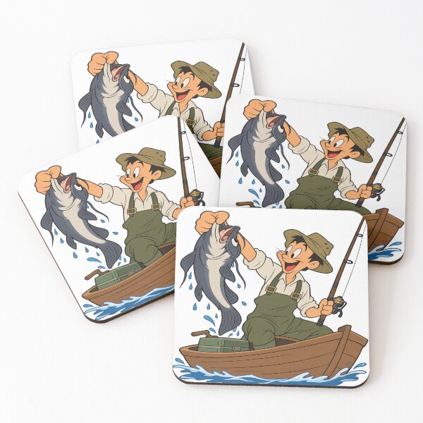 Item preview, Fisherman get a catfish designed and sold by saadzoro07.