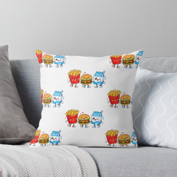 Item preview, Cute Fast Food Friends – Lunch designed and sold by QuiteOrbit.