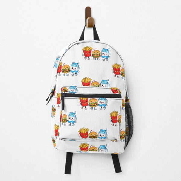 Item preview, Cute Fast Food Friends – Lunch designed and sold by QuiteOrbit.