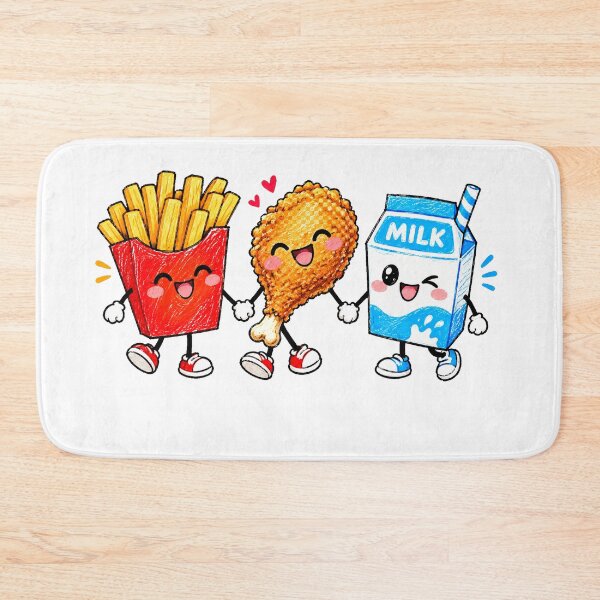 Item preview, Happy Food Squad designed and sold by QuiteOrbit.