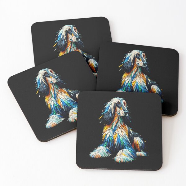 Item preview, Afghan Hound Puppy Sighthound Canine (36) designed and sold by DavetteJungle.