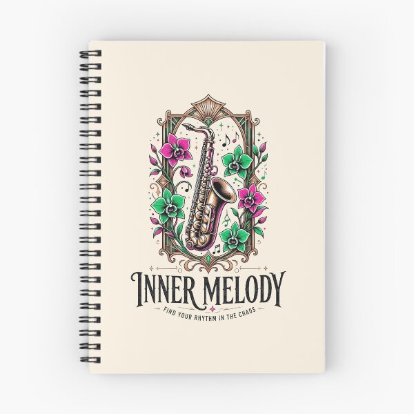 Item preview, Inner Melody Vintage Saxophone Jazz Poster designed and sold by Nadiename.