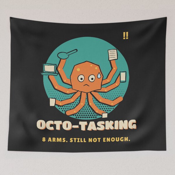 Item preview, Octo-tasking Busy Octopus Multitasker designed and sold by somebasic.