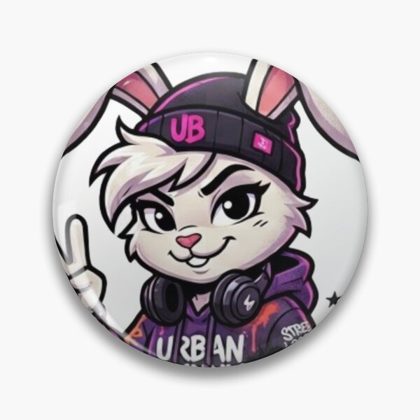 Item preview, Cool Urban Bunny Streetwear Hip Hop Anime Mascot designed and sold by Gianlu1215.